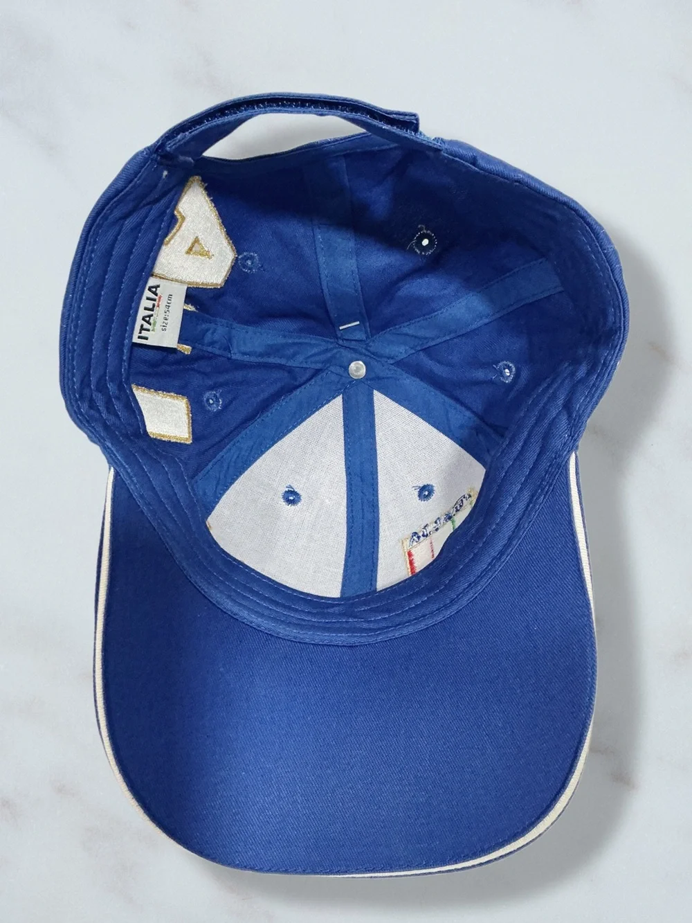 ITALIA Appliquéd National Team Logo Cap NWT